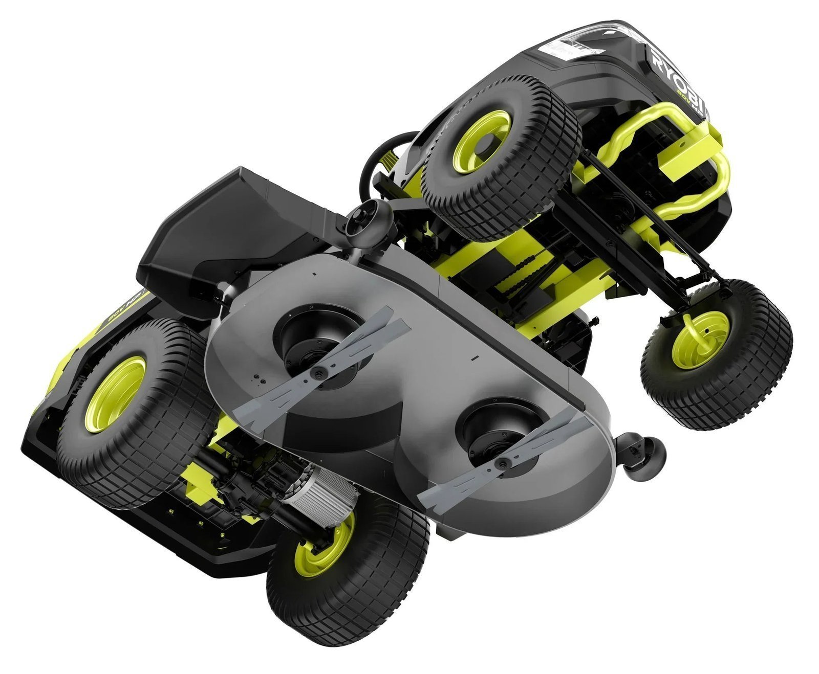 Brushless 80V Hp 46-Inch Cordless Lawn Tractor Battery Powered - Image 10
